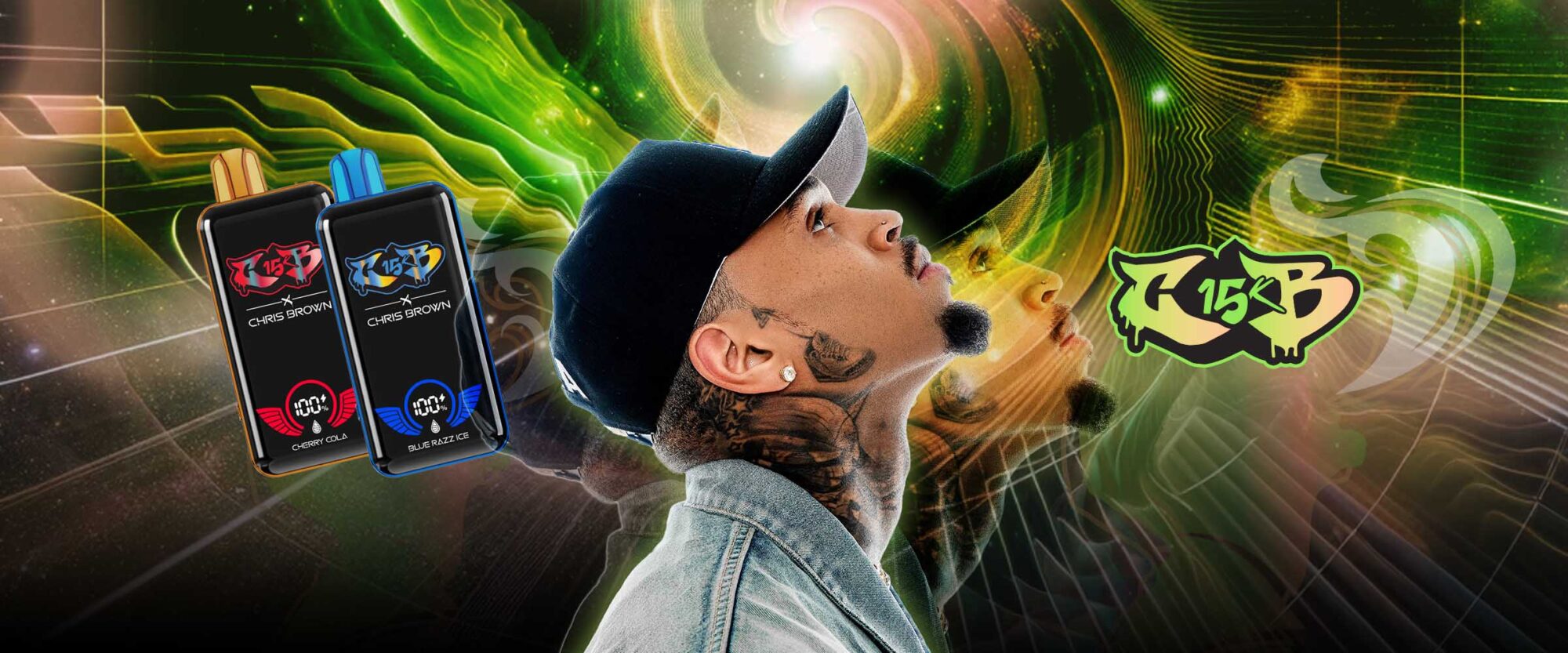 Singer Chris Brown’s CB 15K Vape to Take You to the Top of the Charts