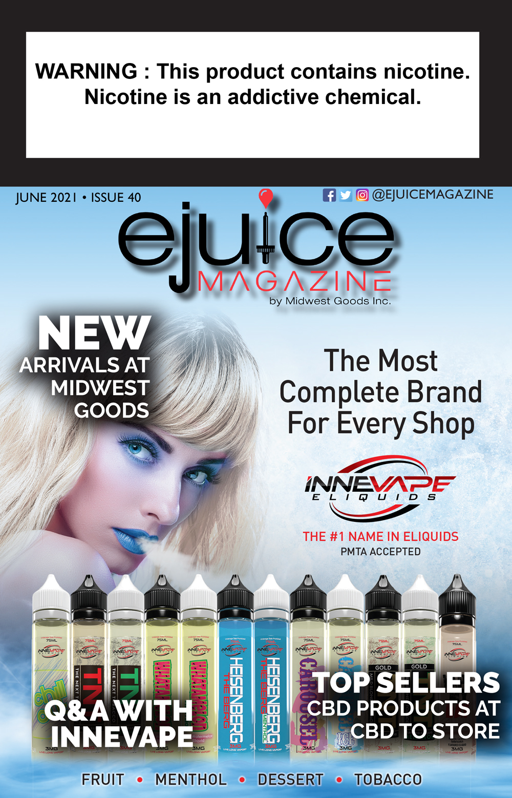 Ejuice Magazine June 2021 Issue Innevape