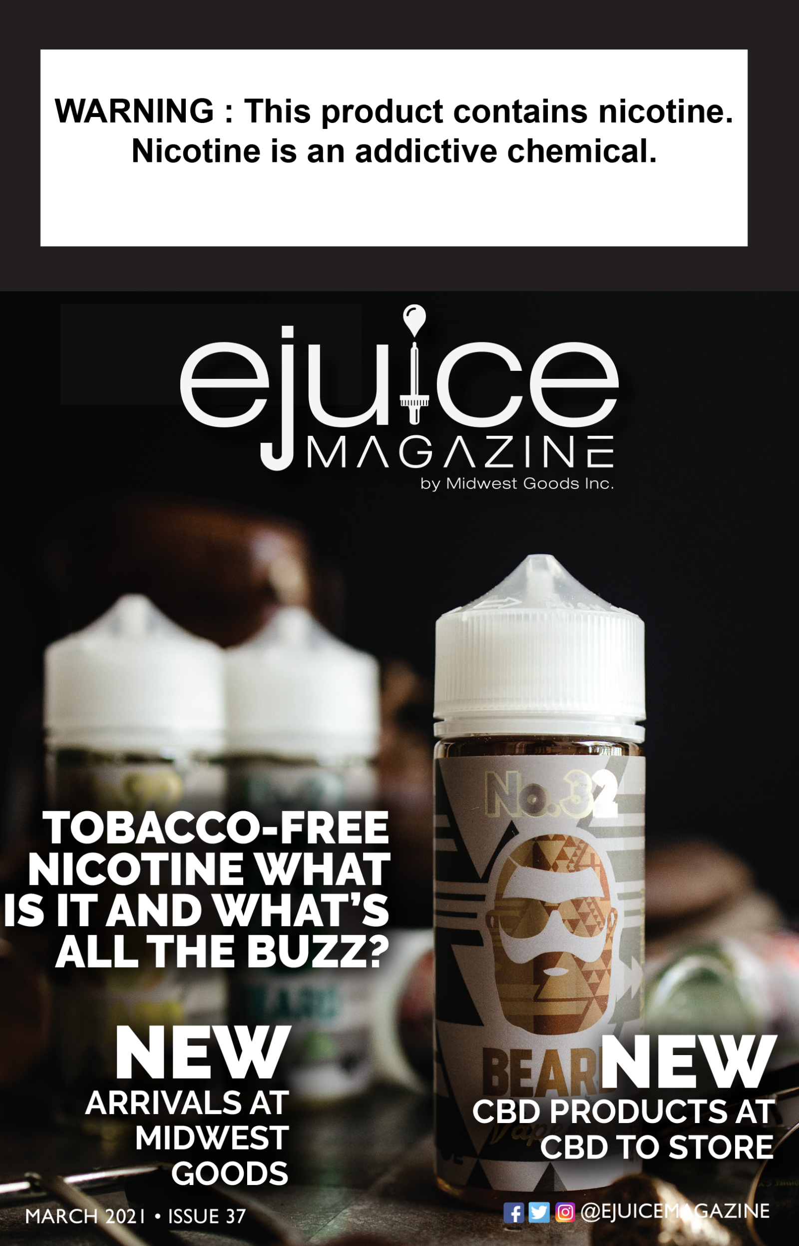 E-Juice Magazine Cover March 2021