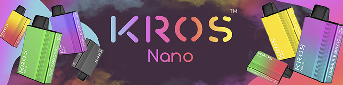 kros nano disposable device salt nic ejuice
