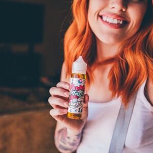 smiling-vaper-girl-holidng-arc-distro-eliquid The ABC's of Steeping